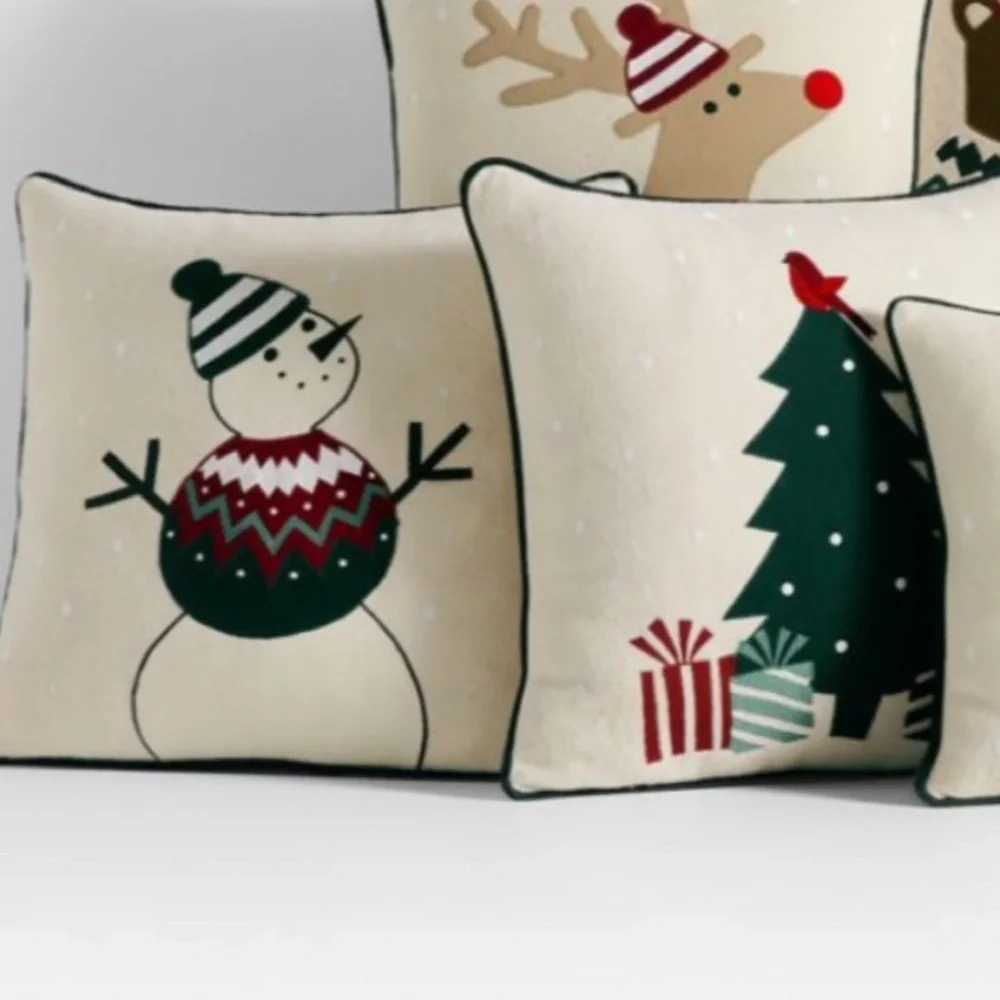 Crate&barrel Fair Isle Snowman 20